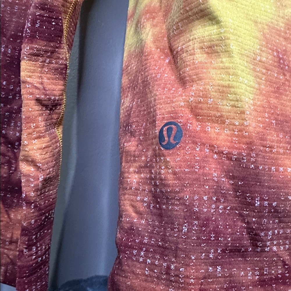 **Lululemon Athletica Metal Vent Tech Long Sleeve Shirt Half Zip men XSwomen S/M - Picture 6 of 8